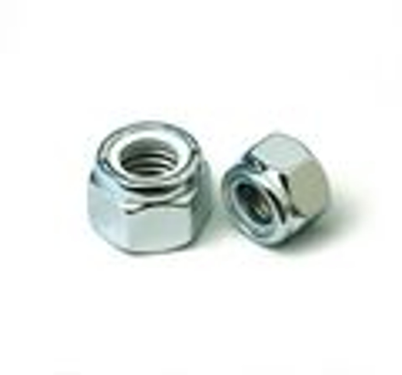 Chrome Nylon Insert Lock Nuts (USS) Coarse Thread