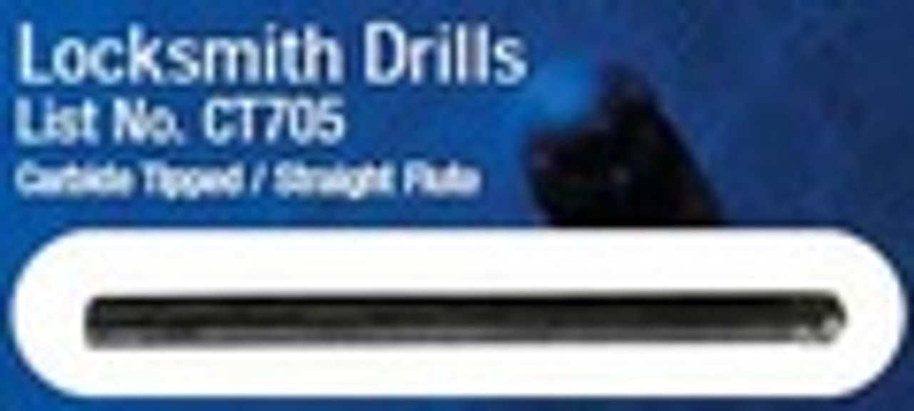 Carbide Tipped Locksmith Drills - U.S.A.