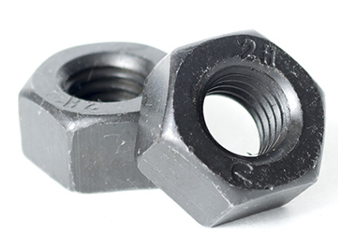 2 1/2-8 A194 2H HEAVY HEX NUT, GALVANIZED