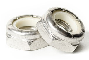 1/4-28 Nylon Insert Lock Nut Thin / Jam / Half thick NTE Series 1