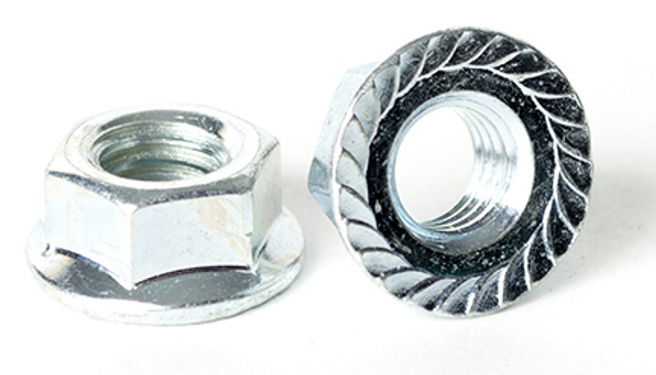 Serrated Flange Lock Nuts (SAE) Fine Thread The Nutty Company, Inc.