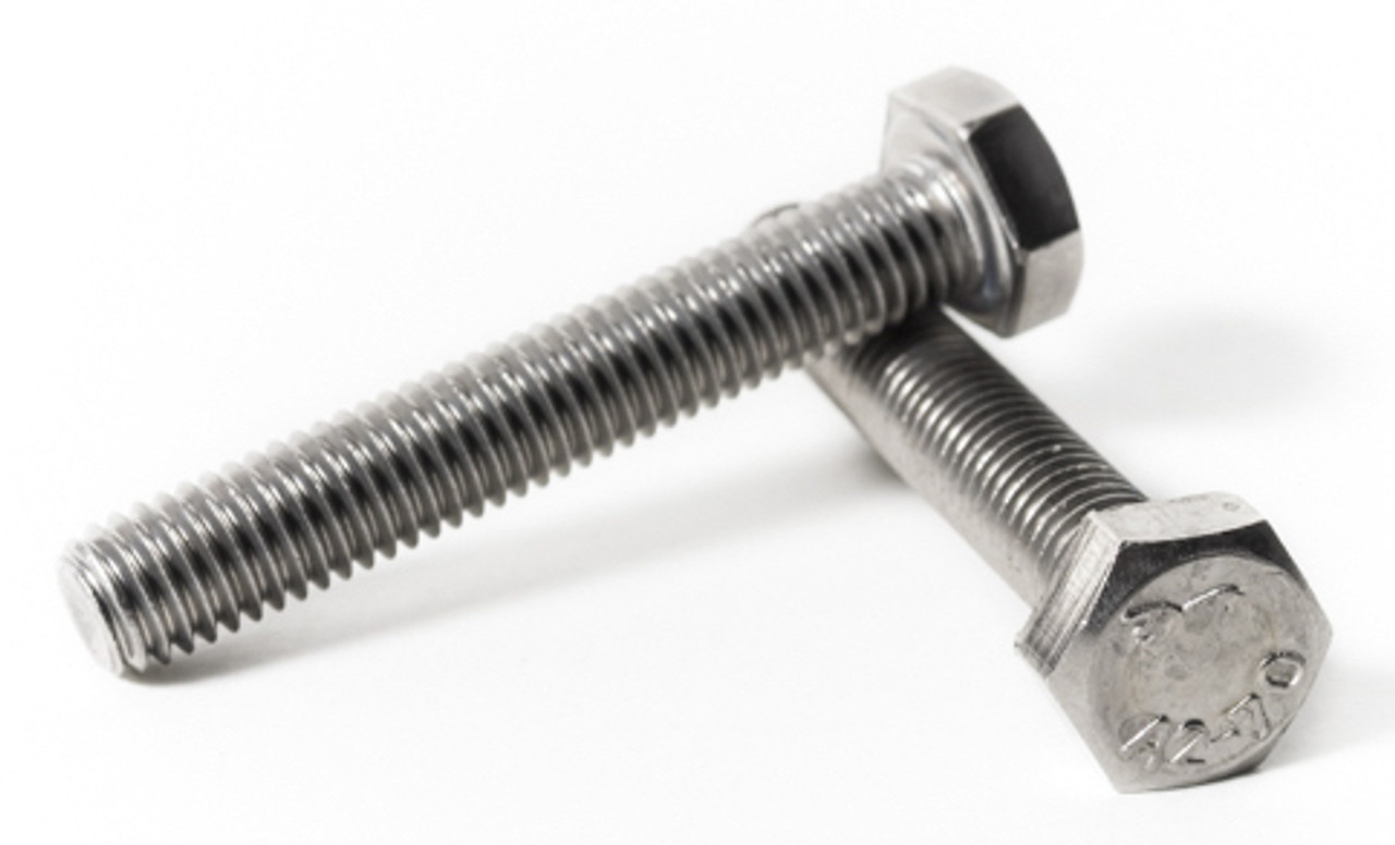 M12 x 1.75 Stainless Steel Metric Hex Head Cap Screws