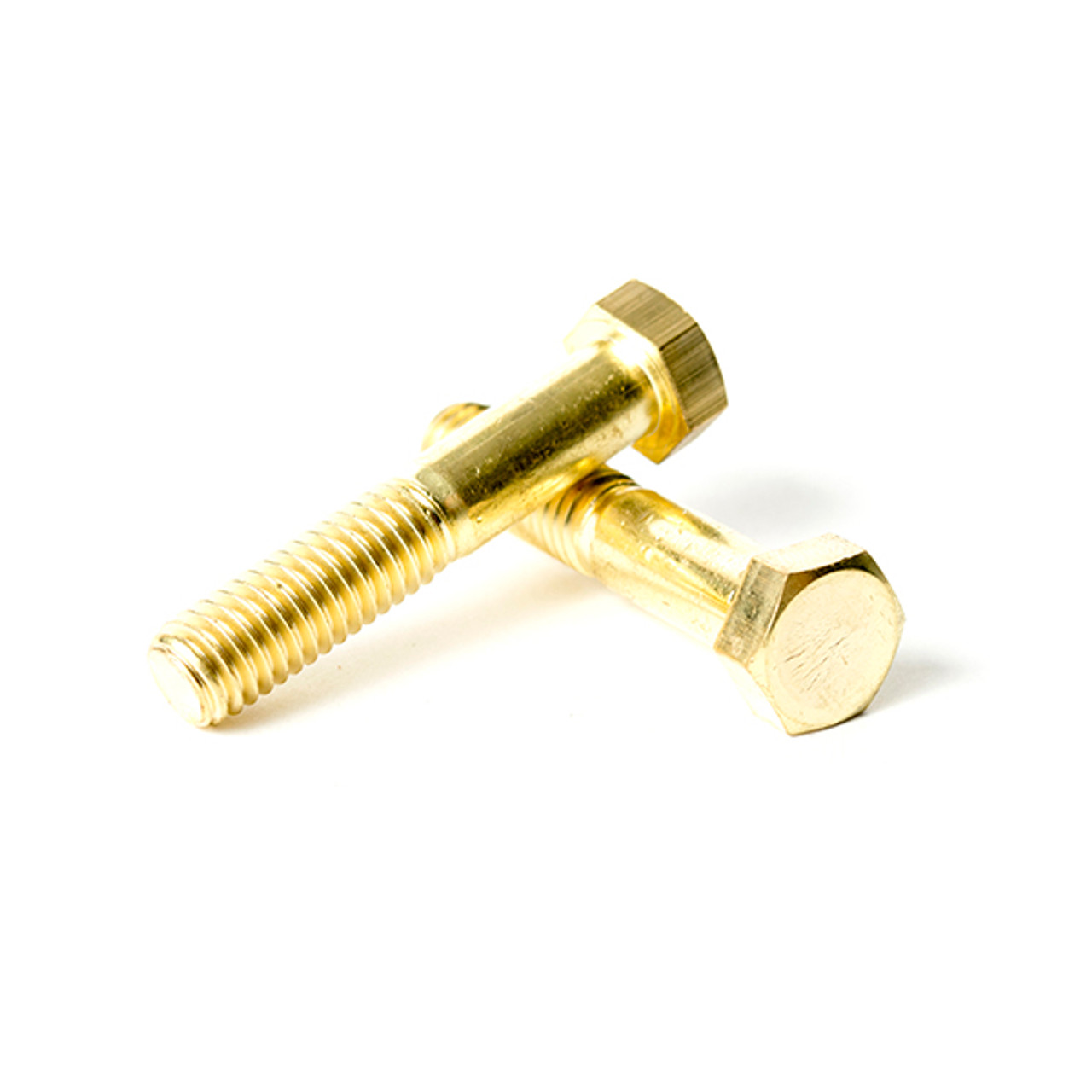 1/2-13 x BRASS Hex Head Cap Screw The Nutty Company, Inc.