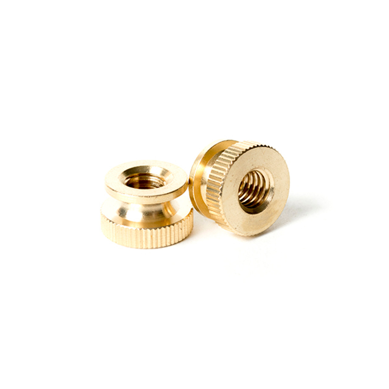 8-32 BRASS Knurled Nut  The Nutty Company, Inc.