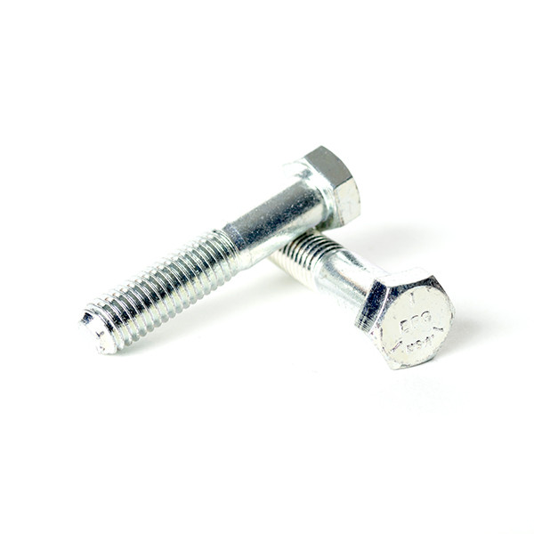 9/16-18 Grade 5 Hex Cap Screws - Fine Thread SAE, Zinc Coated (Pick Your Length!)
