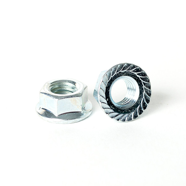 5/8"11 Serrated Flange Lock Nut Plated The Nutty Company, Inc.