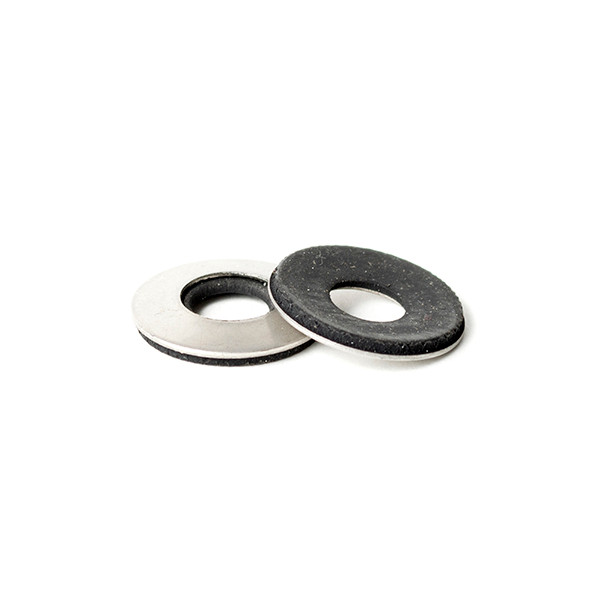 M5 x 19mm O.D. Neoprene (EPDM) Bonded Washers A2 Stainless Steel The