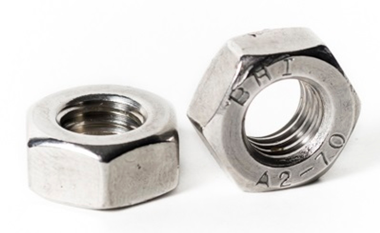 Metric Hex Jam Nuts and Heavy Hex Nuts