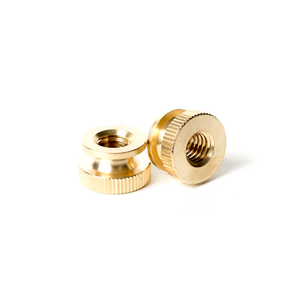 440 BRASS Knurled Nut The Nutty Company, Inc.