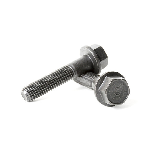 3/8-16 x 2-1/2 Grade 8 Hex Flange (Frame) Bolt Blk Phos & Oil (PT) | The Nutty Company, Inc.