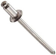 3/16 Aluminum Rivet / Aluminum Mandrel .751-.875 Grip (AB6-14A)  | The Nutty Company, Inc.
