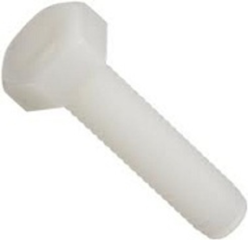 1/2-13 x1-1/2 Nylon Hex Head Cap Screw | The Nutty Company, Inc.