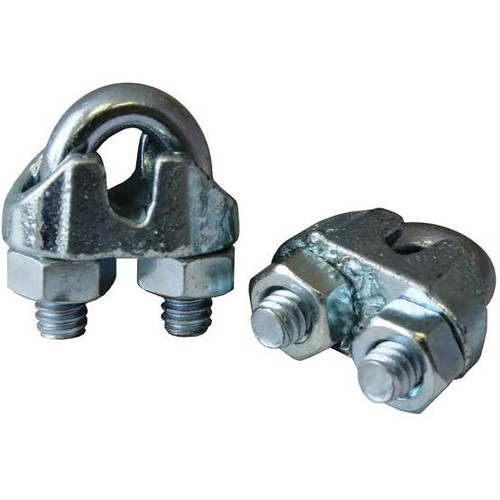 3/16 Galvanized Malleable Wire Rope Clip | The Nutty Company, Inc.