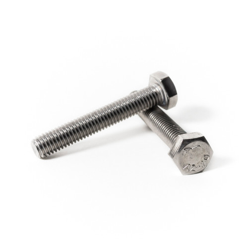 M8 x 1.25 x 55 Hex Head Cap Screw A2 Stainless Steel DIN 933 Full