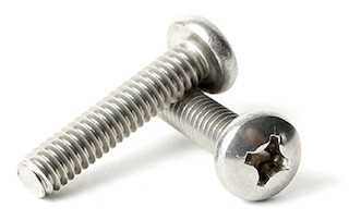 ふなつん 2-56 x 1/2 Phillips Pan Head Machine Screw 18-8 Stainless | The Nutty
