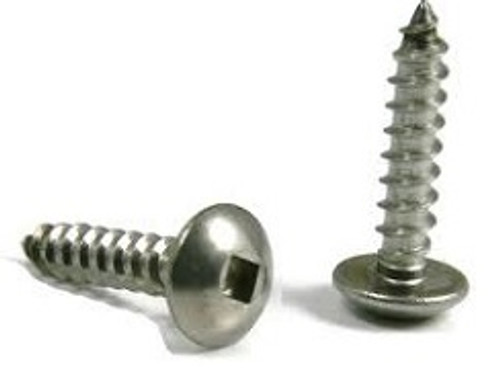 Self-Tapping Sheet Metal Screws 200 pcs Oval Countersunk Head Tamper-Resistant Drilled Spanner Drive A2 Stainless Steel M4.2 X 25mm Metric 