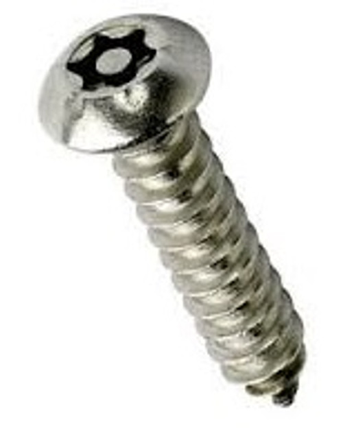 #10 x 1-1/2 Button Head  TORX Security Screw Stainless | The Nutty Company, Inc.
