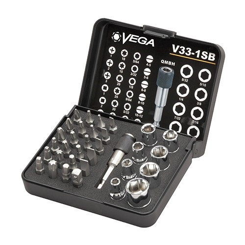 セキュリティ・セーフティ vega Vega 32 PC Security Driver Bit Sets|McFeelys Square Drive