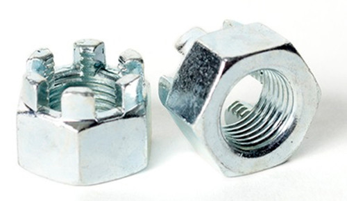 3/4-16 Castle Nut Grade 5 - Plain | The Nutty Company, Inc. 3/4-16 Castle Nut Grade 5 - Plain | The Nutty Company, Inc.