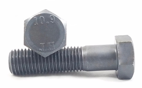 M8-1.25 x 30 mm (FT) 8.8 Hex Cap DIN 933 Plated - The Nutty