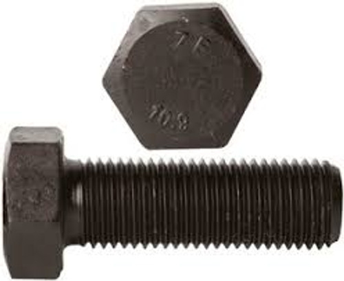 M24-3.00 x 55 mm (FT) 10.9 Hex Cap DIN 933 Plain - The Nutty Company,Inc.