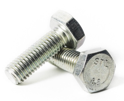M8-1.25 x 45 mm (FT) 8.8 Hex Cap DIN 933 Plated - The Nutty Company, Inc.