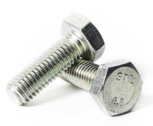 M6-1.0 x 40 mm (FT) 8.8 Hex Cap DIN 933 Plated - The Nutty Company, Inc.