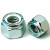 10-32 CHROME Nylon Insert Lock Nut | The Nutty Company, Inc.