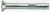 3/8 x 6  Flat Head Sleeve Anchor - Plated | The Nutty Company, Inc.