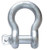 1-3/4" Galv Screw Pin Chain Shackle (25 Ton) | The Nutty Company, Inc.