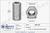 1-1/2-6 x 4 Galv Rod Coupling Nut | The Nutty Company, Inc.