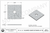 1/2 x 2" x 2 (9/16" hole) Galvanized Square Washer (3/16" Thick)| The Nutty Company, Inc.