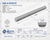 1/2-13 Galvanized Threaded Rod - 3 Foot | The Nutty Company, Inc.