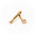 3/4-16 x 3 1/2 Grade 8 (Fine) Hex Cap Screw (PT) Yellow Zinc (USA) | The Nutty Company, Inc.