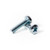 M5 X 0.8 X 25 Phillips Pan Head Machine Screw - Plated  DIN 7985H | The Nutty Company, Inc.