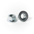 M12 x 1.75 Serrated Flange Lock Nut DIN6923-8  Plated | The Nutty Company, Inc.
