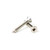 10 x 1"  Square Drive Flat Head Self Tapping Screw 18-8 Stainless | The Nutty Company, Inc.