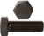 M24-3.00 x 65 mm (FT) 10.9 Hex Cap DIN 933 Plain - The Nutty Company,Inc.