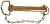 3/4 X 4-1/4" Hitch (Plow) Pin w/ Chain | The Nutty Company, Inc.