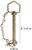 7/8 x 6-1/4" Gr 5 Hitch (Plow) Pin w/ Chain | The Nutty Company, Inc.