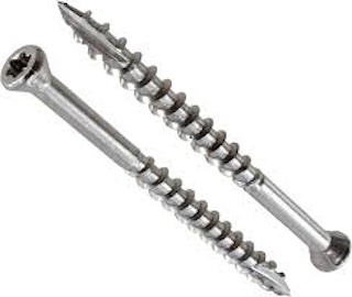 Trim Head Tox Drive Stainless Deck Screw | The Nutty Company, Inc.