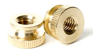 Brass Knurled Nuts | The Nutty Company, Inc.