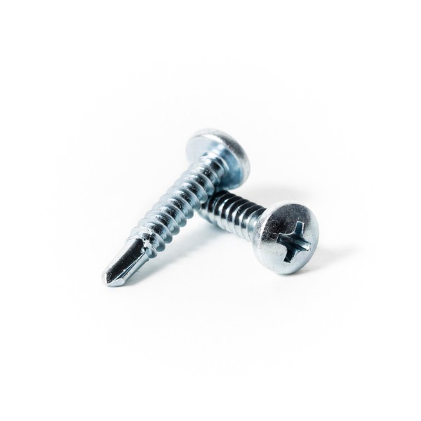 Phillips Pan Head Self Drilling Screws - Plated | The Nutty Company, Inc.