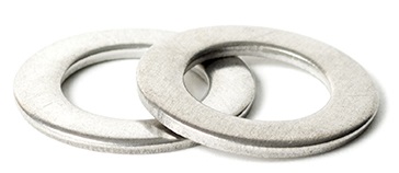 Stainless Steel NAS Flat Washer #6, Qty 1000