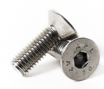 M8x1.25 Stainles Metric Flat Head Socket Cap Screw | The Nutty Company, Inc.