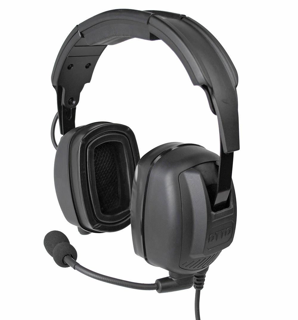 OTTO V4-11228-S ClearTrak NRX Hard Hat Mounts, Headset with Earcup