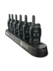  AWR-4000 Radios and 6-Unit Multi-Charger For AWR Advantage Radios 
