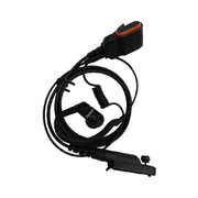  Hytera EHN33 C-Style Earloop Earpiece with PTT & Mic Cable 