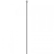  TE Connectivity / Laird RO49T 49-Inch Chrome Replacement Antenna Whip 
