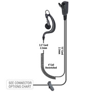 ROCKET SCIENCE BodyGuard 2 Wire Surveillance Earpiece 